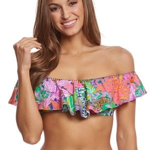 Trina Turk Tropic Escape Off The Shoulder Bandeau